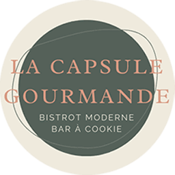 Logo La capsule gourmande — Burger - Bar à cookies