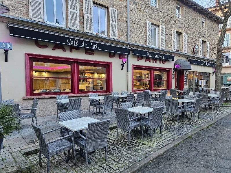 Brasserie du Café de Paris — Restaurant à Cluny — Photo 2
